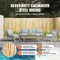 Natural Rolled Wicker Fence Decorative Privacy Screen for Garden Patio Balcony Pool